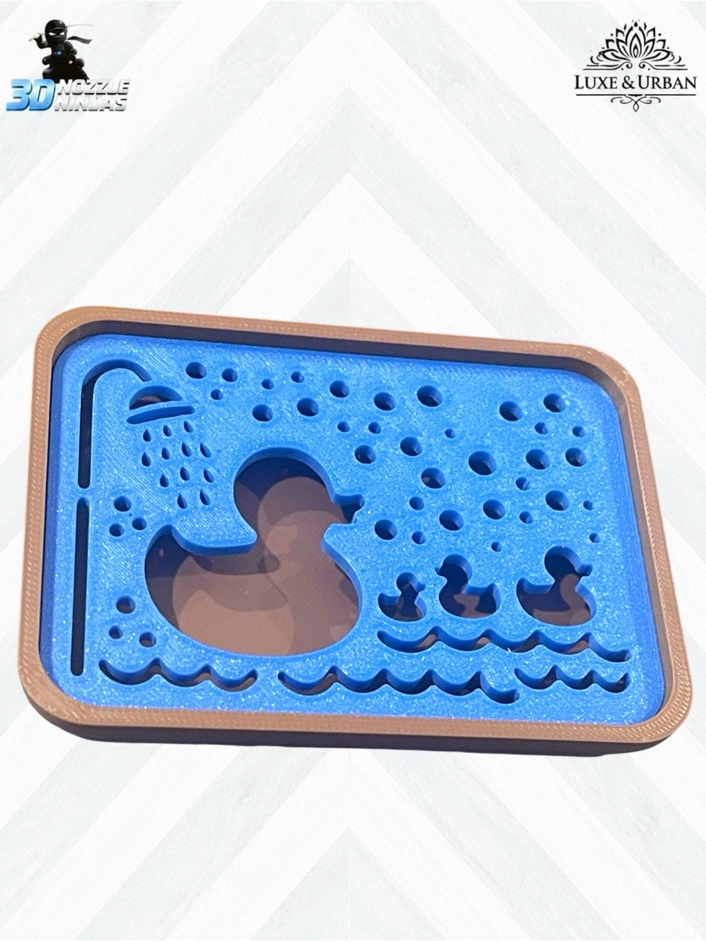๐ชท 3d Handcrafted Rubber Duck Soap Dish or Sponge Holder